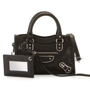 Balenciaga Nano City Bag - Metallic Edge